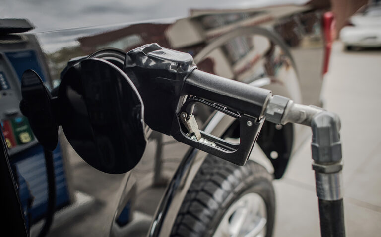 Fueling Pickup Truck